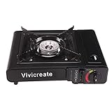 Vivicreate portable stove Camping BBQ Korean kitchen camp butane gas burner stove