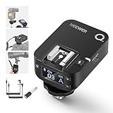 NEEWER QR 2.4G Wireless Flash Receiver for NEEWER QPRO-C, QPRO-N, QPRO-S Triggers, Single Contact with 2.5mm Sync Port, Hot Shoes, 1/4' Thread, Compatible with Godox Yongnuo NEEWER Vision4 S101 NW700