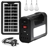 Solar Generator with Panels Included,Portable Power Station for Home Use,Portable Generator for Camping,Solar Powered Generator with Flashlight for Outdoors Travel Hunting Emergency