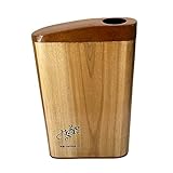 Hardwood Box Didgeridoo - Compact Travel Didge Box from World Percussion USA - Natural Teak Wood
