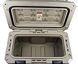 TRY IT OUTDOORS Waterproof Dry Box for Boating, Camping, Fishing, and Hunting- Large, Rugged and Lockable 50L (Tan)