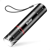 Blukar Flashlight Rechargeable, 2000L High Lumens Tactical Flashlight,Super Bright Small LED Flash Light-Zoomable,Adjustable Brightness,Long Lasting for Camping,Outdoors,Christmas Gifts Men&Women