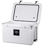 Monoprice Emperor Cooler - 25 Liters - White | Securely Sealed, Ideal for The Hottest and Coldest Conditions - Pure Outdoor Collection
