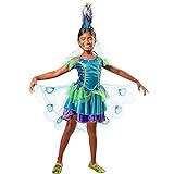 Rubie's Girl's Peacock Costume Dress, Medium