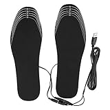 Heated Shoe Insoles, Winter USB Foot Warming Shoe Pad Mat, Heating Insoles for Outdoor Sports(S (35-40))