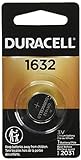 Duracell - 1632 3V Lithium Coin Battery - Long Lasting Battery (Pack of 6)