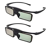 RF 3D Glasses Active Shutter RF 3D Glasses Rechargeable RF 3D TV Projectors 3D Movies Games Active Shutter RF 3D Glasses for Sony Epson Toshiba Sharp's RF 3D TV Projector
