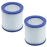 2 Pack HEPA Cartridge Filters Compatible with Shop-Vac 9032933 Ash Vacuum Cleaner