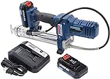 Lincoln Industrial 1264 Battery Powered PowerLuber 12 Volt Lithium Ion 8,000 PSI Cordless Grease Gun 2 Battery Kit with Carrying Case and Battery Charger Easy to Prime with No Grease Bypass