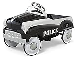Kid Trax Toddler Classic Pedal Car, Kids 3-5 Years Old, Max Weight 59 lbs, Durable Steel, Police Car