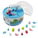 Mini Claw Machine Toys for Kids & Adults with Mini Dinosaur Figures Claw Machine Prizes, Mini Stuff Things That Actually Work, Mini Arcade Game Miniature Novelty Toys for 3+ Year Old Boys & Girls