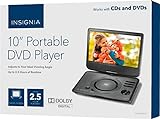 Insignia 10in Portable DVD Player with Swivel Screen Black,NS-P10DVD20