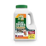 PET'S PALS - Pet Safe Snow & Ice Melt | Calcium Chloride | Works Under -25 °F | Safe for Concrete Driveway and Roof | Better Than Rock Salt | Safe for Kids and Pets - 10 Lbs