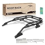 YHTAUTO 165lbs Roof Rack Cargo Carrier w/Hardware Fit for Toyota RAV4 2019-2023, T6063 Aluminum Roof Rack Basket Anti-Rust with Black Matte Surface for Skiboard Kayak Bike Snowboard Cargo Luggage