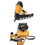 BOSTITCH Framing Nailer, Round Head, 1-1/2-Inch to 3-1/2-Inch (F21PL) & Air Compressor Combo Kit, 3-Tool (BTFP3KIT)