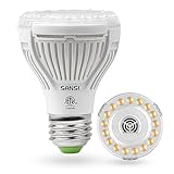 SANSI Grow Light Bulb with COC Technology, Full Spectrum 10W Grow Lamp (150 Watt Equiv) with Optical Lens for High PPFD, Perfect for Seeding and Growing of Indoor Plants, Flowers and Garden, Upgraded