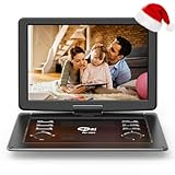 PJGCWB 17.9' Portable DVD Player with 15.6' Large HD Screen,6 Hours Rechargeable Battery,Support CD/DVD/SD Card/USB,High Volume Speaker[Not Support Blu-Ray]…