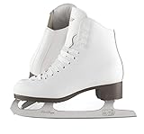 Jackson Ultima Glacier GSU121 White Kids Ice Skates, Size 12