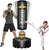 Feikuqi FEIKUQI Freestanding Punching Bag 70''-205lbs Heavy Boxing Bag with Stand for Adult Youth Kids - Men Women Stand Kickboxing Bag for Home Office Gym (no Gloves)