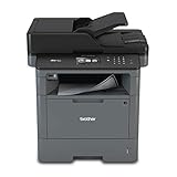 Brother Monochrome Laser Multifunction All-in-One Printer, MFC-L5700DW, Flexible Network Connectivity, Mobile Printing & Scanning, Duplex Printing, Amazon Dash Replenishment Ready, Black