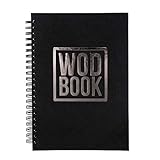 WODBOOK Cross Training Workout Journal – Hard Cover WOD Book – Exercise Planner – Cross Training Tracking Diary – WOD Logbook – 140 Pages (Track 200 WODs + 130 Benchmarks + Personal Records)