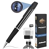 SIKVIO 32GB Hidden Camera Full 1080P Spy Camera Pen - Hidden Security Cam with Loop Recording and Picture Taking Rechargeable Battery for Home Security or Classroom