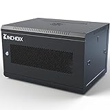 Kinchoix 6U Server Cabinet Wall Mount Network Rack Enclosure Cabinet Enclosure for Computer Data Networking Electronic Equipment, Removable Side Panels, Locks, 14.5in Depth