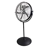 Maxx Air 20' Indoor / Outdoor Rated Pedestal Fan, Perfect for Patio, Barn, Shop, Restaurant