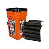 Quick Dam Grab & Go Flood Kit includes 5- 10ft Flood Barriers in Bucket