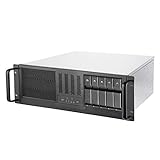 SilverStone Technology RM41-H08 4U Rackmount Server Case with 5 x 3.5 Hot-Swappable Bay and 3 x 5.25 Bays with USB 3.1 Gen 1 (SST-RM41-H08)