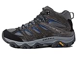 Merrell Men's Moab 3 Mid Hiking Boot, Granite, 12