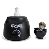 Common Wealth Hot Lather Machine King Size Deluxe Professional Barber Shaving Latherizer For Men V3