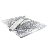 Marble Cutting Board & Rolling Pin for Kitchen, Serving, Pastry, Charcuterie, Cheese - 16” x 12” and 16” Combo Set - Nonslip Feet for Stability - Accessories For Bakers, Gift Home Decor ideas