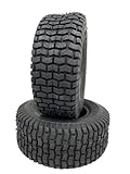 Two-11x4.00-4 4 Ply Turf Lawn Mower Tires Pair Tractor Mower Turf 11x4-4, 11x4x4, Perfect for Tractor Mowers, Improve Traction, Handling, and Durability in Your Yard Maintenance Tasks