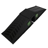 Ten-Eighty Micro Flybox Launch Ramp Set with 2 Connecting Skateboard Ramps, Black