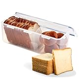 LOCK & LOCK Easy Essentials Food Storage lids/Airtight containers, BPA Free, Bread Box-21.1 Cup, Clear