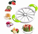 YULINJING Watermelon Cutter Stainless Steel Melon Fruit Cutting Tools Kitchen Multipurpose Cutter