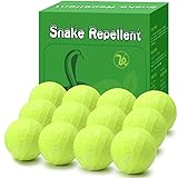 Motrapso 12 Pack Natural Snake Repellent Powerful Snake Away Repellent Balls for Yard Lawn Garden, Outdoors