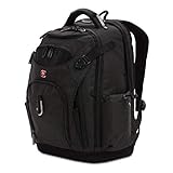 SwissGear Tool Bag Backpack, Fits Up to 17-Inch Laptop, Work Pack PRO, Black