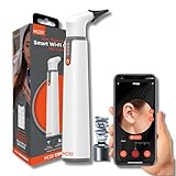 MOBI Connect Wi-Fi Otoscope for Ears, Nose & Throat - 1080P HD Lens, Multi-Axis Gyroscope, 6 LED Lights, 90+ Min Use, 3 Ear Speculum, Suitable for Adults & Children