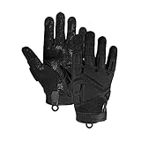 Seibertron Patented S.O.L.A.G 2.0 Gloves - Versatile Gloves for Outdoor Activities, Including Cycling, Motorcycle Riding, and Climbing Black L