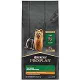 Purina Pro Plan Toy Breed Dog Food with Probiotics for Dogs, Chicken & Rice Formula - 5 lb. Bag