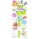 Kids chopsticks, training chopsticks of Daiso for Kids, For right hand use, Easy to pick up food with the tips [Japan Import] (Prog)