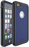 CellEver Waterproof Case for iPhone 6s Plus/iPhone 6 Plus, 5.5-Inch, Waterproof IP68 Certified Shockproof Sandproof Snowproof Dirtproof Full Body Sealed Protective Cover KZ-C (Navy Blue)