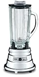 Waring Commercial BB900G 1/2 HP Chrome Bar Blender with 40-Ounce Glass Container Silver