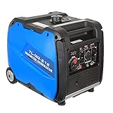 BILT HARD Quiet Inverter Generator 4000 Watt, with Electric Start & Fuel Shut Off, Gas Powered Outdoor RV Ready Generator for Camping, EPA & CARB Approved