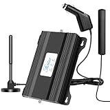 RV Cell Phone Signal Booster for Car RV Truck OTR Vehicle Car Cell Phone Booster RV 5G 4G LTE Band 13, 12, 17 Verizon T Mobile Signal Booster Car AT&T Signal Booster RV Cell Booster Extender for Car