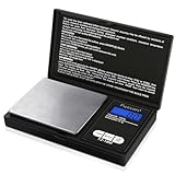 𝗙𝘂𝘇𝗶𝗼𝗻 Digital Pocket Scale Precision 1000g/0.1g, Small Digital Scales Grams Ounces Grains, Herb Scale, Jewelry Scale, Portable Travel Food Scale