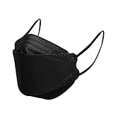 Pack of 50 High Specification KF94 Black face Masks,Reusable Safety Fàce Mẵsk. for Adults Coronàvịrụs Protectịon 4-Ply Filtеr Fàce Protection