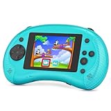 TaddToy Portable Handheld Games for Kids 3.2' Screen Game TV Output Arcade Vibration Gaming Player System Built in 198 Classic Retro Video Games with Rechargeable Battery Birthday for Boys, Girls